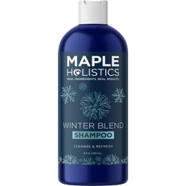 Sulfate Free Hard Water Shampoo - Deep Clarifying Shampoo for Build Up of Product and Minerals with Five Cleansing Mint Essential Oils for Replenishing Hydration and Hair Shine - Vegan & Cruelty Free