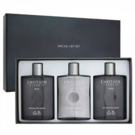 Homme 촉촉한보습 녹차추출물 산뜻 옴므화장품 스킨2+로션1 Moisturizing Green Tea Extract Fresh Men's Skincare Set (Skin 2 + Lotion 1)