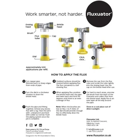 Fluxuator Dual Head Flux Applicator 15mm & 22mm