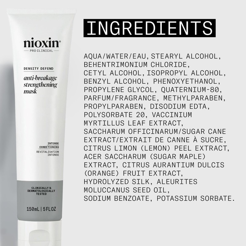 Nioxin Density Defend Anti-breakage Strengthening Mask 150ml