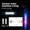 ANTOWER High Pressure Handheld Showerhead with filters Vortex hydro jet
