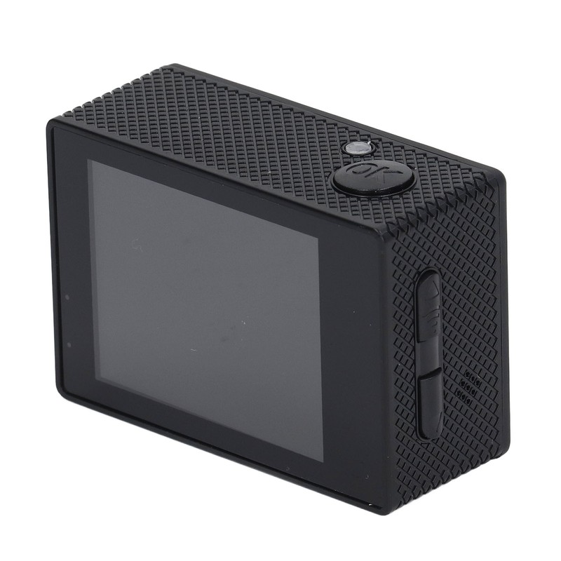 Outdoor Sports Camera 4K Wifi ABS Waterproof High Definition Black