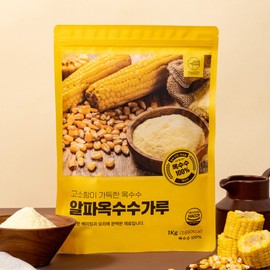 안심곳간 알파옥수수가루, 1kg, 1개 Ansimgotgan Alpha Corn Flour, 1kg, 1 pack
