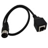 Seadream MIDI DIN 5Pin Male to RJ45 Female Adapter Cable