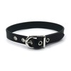 JAJABOON Leather Choker Unisex Color Variation Leather, Black