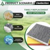 Engine & Cabin Air Filter with Activated Kit for Nissan