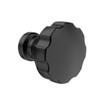 FURNIWARE Pack of 10 Cabinet Knobs, Cupboard Knobs, Matt Black,