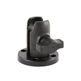RAM Mounts Single Socket Arm with Round Swivel Plate RAP-B-200-1-293U Compatible with RAM B Size 1" Ball Components