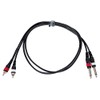 Pronomic J4RC-1.5 Audio Cable - 2x 6.3 mm Mono Jack