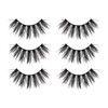 iEnvy False Eyelashes 3 Pairs Fluffy and Natural Multiangle and