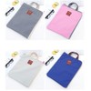 A4 Multifunctional File Folders Portable Canvas Document Wallets Waterproof Zipper