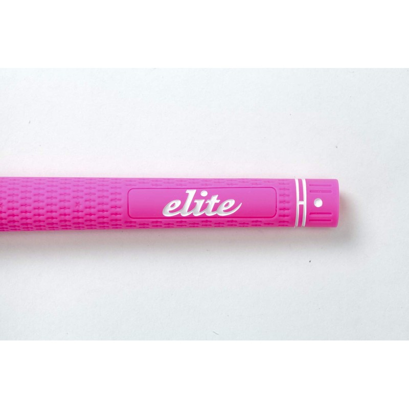 elitegrips SX38 Golf Grips, Set of 7, Deep Pink, Backline