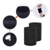 Y 6 Par Muñequeras Sudor Microfibra Algodon Gym Pulsera