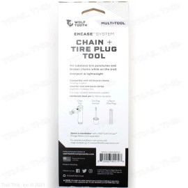 Wolf Tooth EnCase System Chain and Tire Plug Inside Bicycle Handlebar Multi Tool