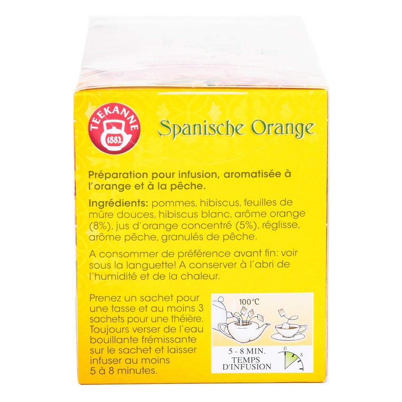 3x Teekanne (Spanische Orange) spanish orange (each box 20 tea