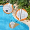 Above Ground Pool Complete Return Outlet Jet Fitting, PVC Leakproof