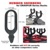All Rite Products Extra Rubber Snubbers Straps for Graspur ATV