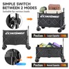 EchoSmile Collapsible Foldable Extended Wagon with 500lbs Weight Capacity, 300L