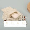 Pack of 6 Soap Bags for Solid Soap, Soap Bag,
