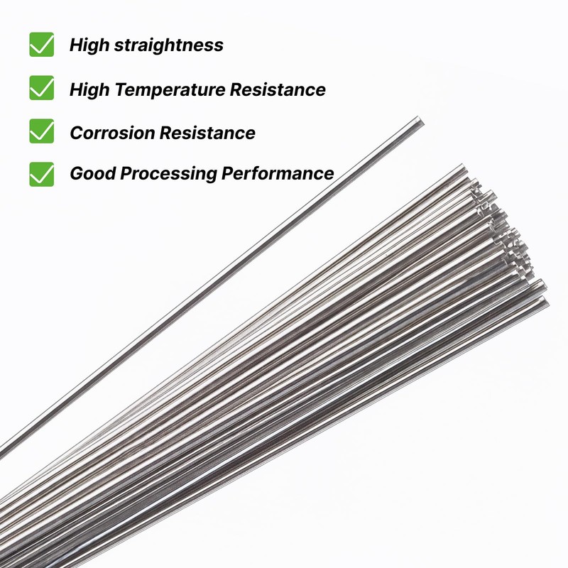 RowGlow 50pcs filo molle inox 1,5 mm x 300 mm,
