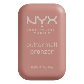 NYX Professional Makeup Buttermelt Bronzer,bronceador cremoso en polvo con alta pigmentación, fórmula vegana, acabado natural con duración hasta por 12H, 5g – Tono Butta Cup (Claro neutral)