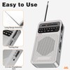 Portable Radio AM FM, Goodes Transistor Radio with Loud Speaker,
