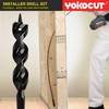 Flexible Installer Drill Bit 3/4 Inch x 54 Inch, Wire