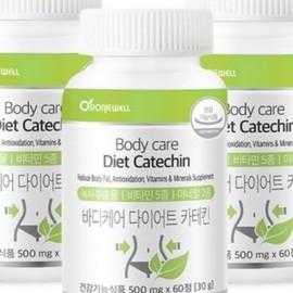 Roniwell Health Functional Food Body Care Diet Catechin 60 Tablets I agree to third party provision for delivery to ks Loniwell (YES) / 건강기능식품 바디케어 다이어트 카테킨 60정 ks로니웰 배송을 위한 제3자 제공에 동의합니다(YES)