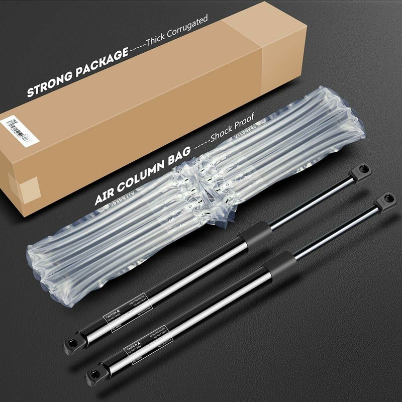 A-Premium Tailgate Rear Trunk Lift Supports Shock Struts Compatible with