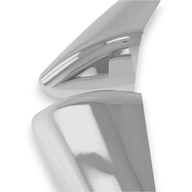 Trim Illusion Chrome Car Side Rear View Mirror Cover Caps Compatible with Ford Mustang 2015-2023, MC274