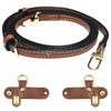 IBOPUXIU Adjustable Leather Shoulder Strap for Women Bags Mini Crossbody