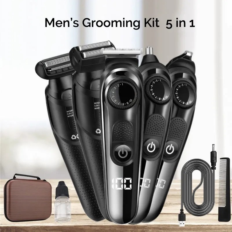 Recortadora Barba Cabello Hombre Accesorios Black