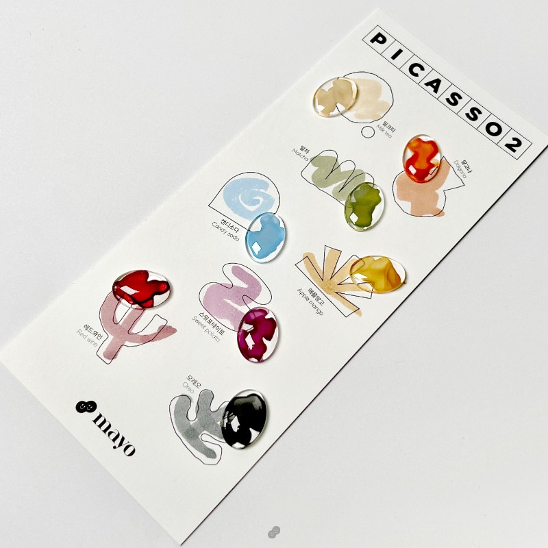 Yes, mayo Yogomayo EasyQuick Ink Gel Picasso Season 2+30 parts