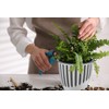 minify Blumentopf-Set mit 3 Größen ⌀149/165/188mm Design-Pflanztöpfe für Innen- und
