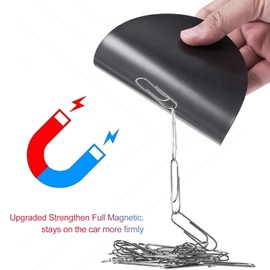 Magnetic Car Sticker, UK Magnetic Car Stickers for Europe, Fully Magnetic UK Stickers for European Roads, Easy to Attach and Remove Without Scratching（2pcs）