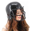 Black American Football Helmet