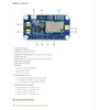Waveshare SX1262/SX1268 LoRa HAT For Raspberry Pi, UART Interface, Comes