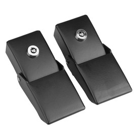 Qii Lu Anti-Theft Metal Locking Hood Lock Lock Kit with Keys for Wrangler JK 2007-2017