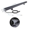 Yasotek RGBW LED Wall Washer Light Bar,RGB Color Changing Landscape