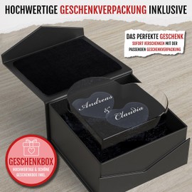 3D Laser Glass Crystal Cube or Heart Shape, Customisable, The perfect gift for a loved one