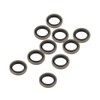 Qiilu [5pcs] M10x1.25mm Motorcycle Banjo Set Banjo Bolts & Washers