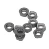 10PCS Black Coating Carbide Inserts Round CNC Turning Milling Inserts