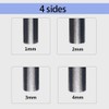 Littlecatch Guitar Fret Crowning File,Fret Edge File,Fret End Rounded Tool,Three