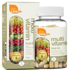 Zahler Multivitamin 50+ - Optimum Health Supplement for Fitness