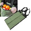Fruit Picking Bag Green Double Buckle 600D Oxford Cloth Adjustable