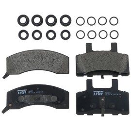 TRW Pro TRH0370 Disc Brake Pad Set For Dodge Ram 2500 1994-1999, Front, And Other Applications