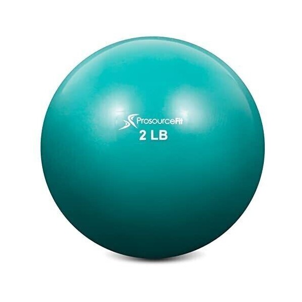 Unbranded Weighted Toning Exercise Balls for Pilates Green 2lb
