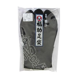 Fukusuke 1297-000 High Quality Tabi Socks, Stone Soles, 4 Pieces, Kobe, Flannel Back, Ordinary Type, Unique Sole, Durable, Navy Blue, White Sole, Fukuske, Black