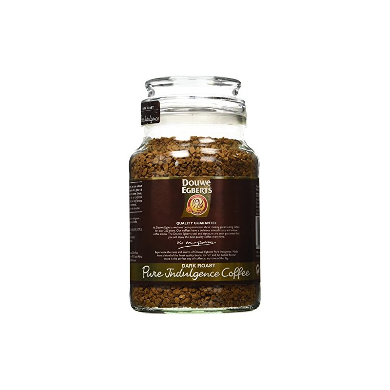 Douwe Egberts Pure Indulgence Instant Coffee, Dark Roast, 6.7-Ounce, 190g