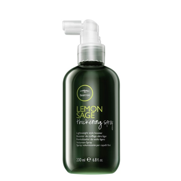 Tea Tree Lemon Sage Thickening Spray, Builds Body + Boosts Volume, For Fine Hair, 6.8 fl. oz.